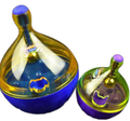 "Interactive feeder ball for cats, promotes mental stimulation"