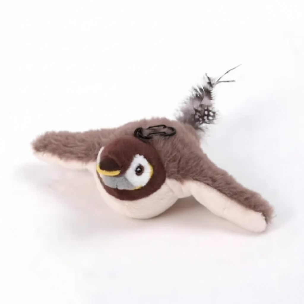 Flapping Bird Cat Toy – Moving Wings & Real Bird Sounds