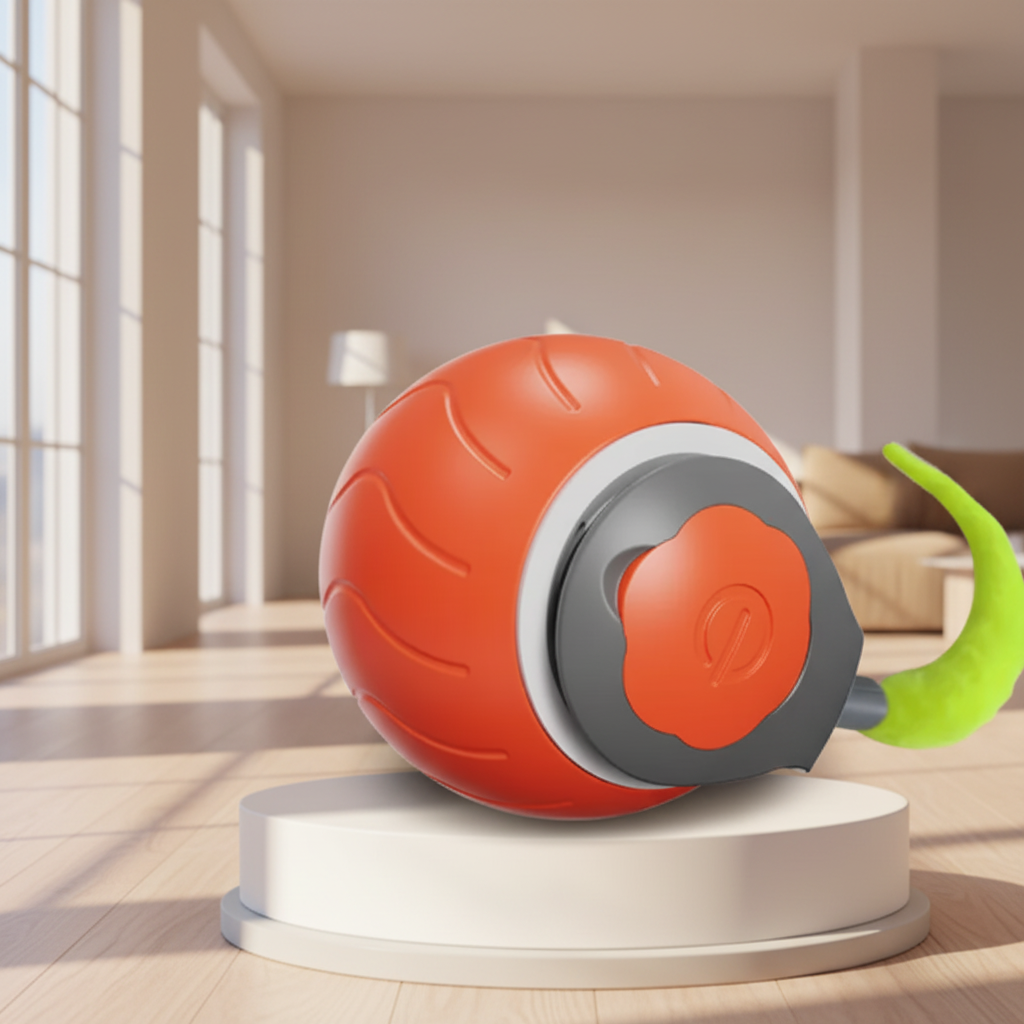 Interactive Indoor Cat Ball Toy