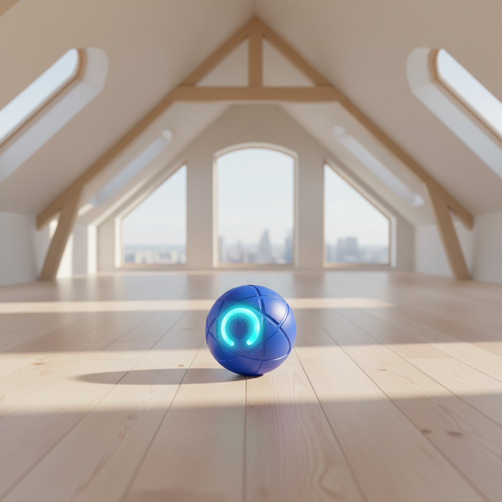"Wear-resistant smart pet teaser toy in blue"