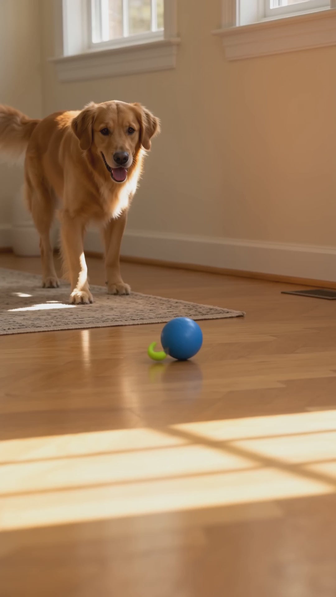 Interactive Indoor Cat Ball Toy